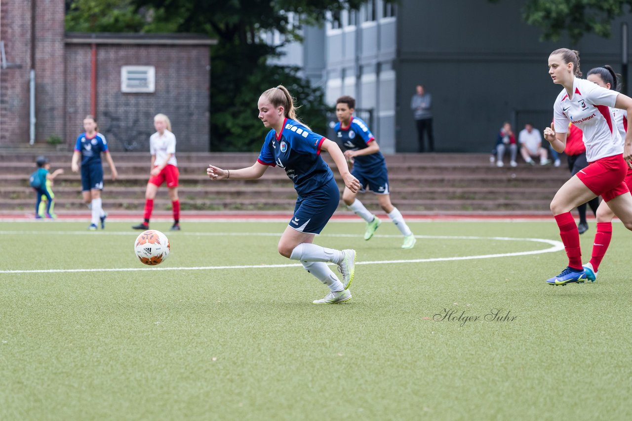 Bild 172 - wBJ Walddoerfer - VfL Pinneberg : Ergebnis: 3:3